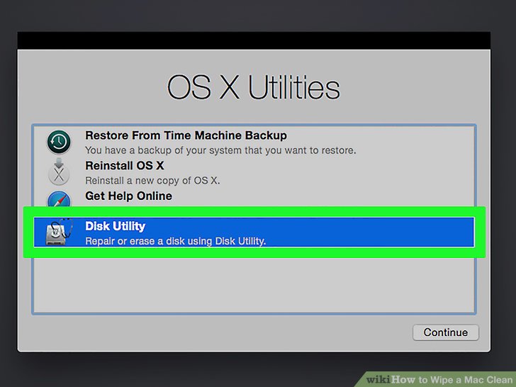 Os x wipe and reinstall