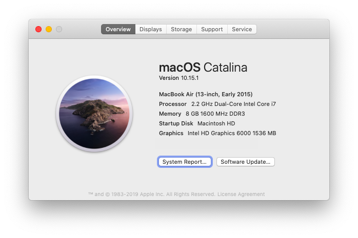 Minimum hard drive space for mac os download
